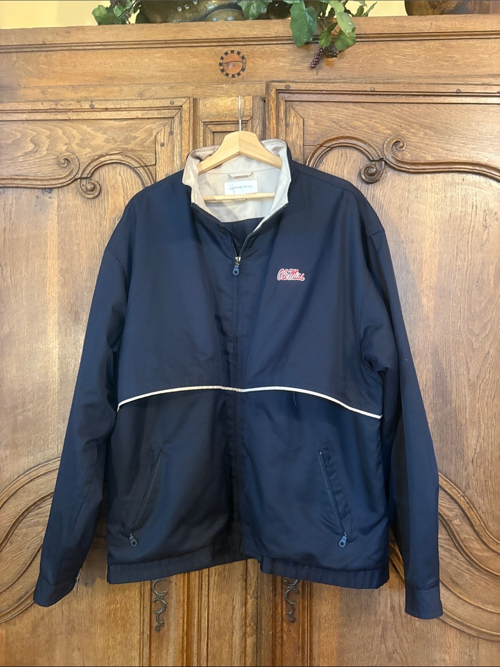 Ole Miss Cutter and Buck Men's Jacket